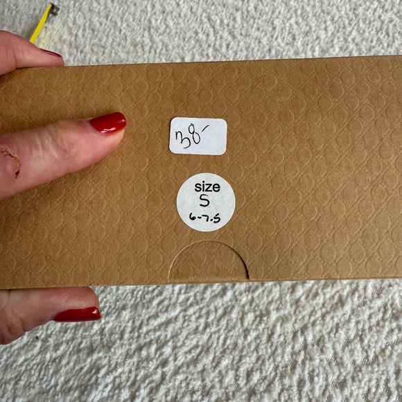 Hand knit Cozy Slippers w Poms - Picture 3 of 5